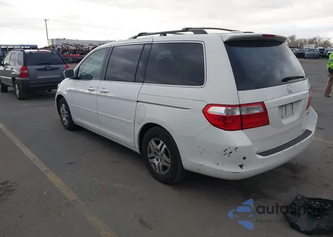 2005 Honda Odyssey Ex-L from USA, damaged, VIN 5FNRL38795B108496